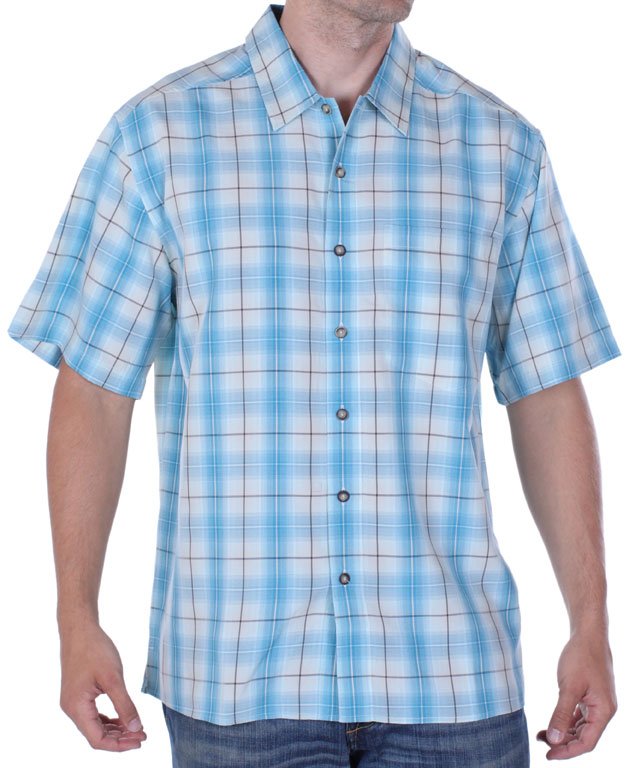 M PISCO PLAID S/S