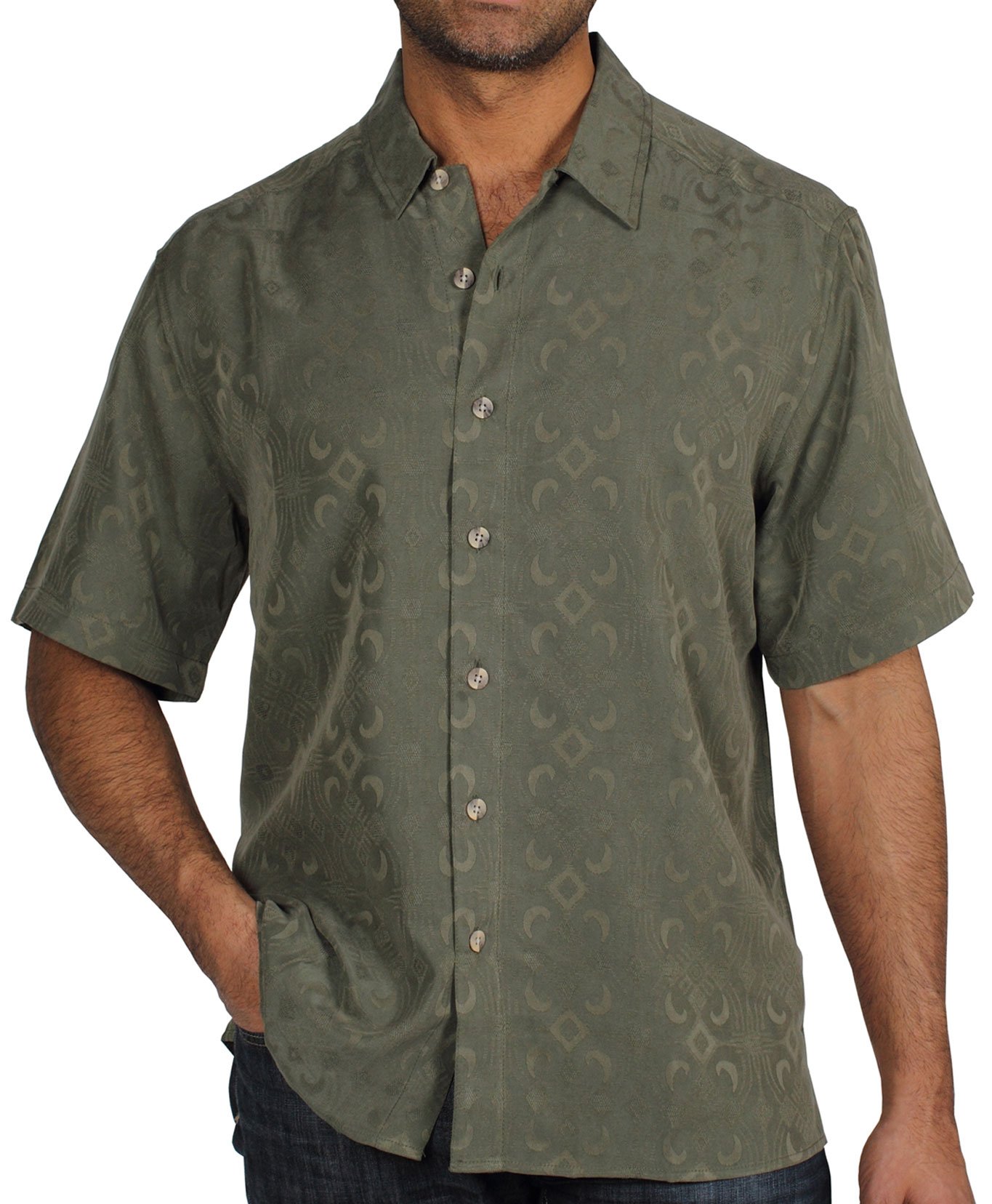 M PISCO JACQUARD S/S