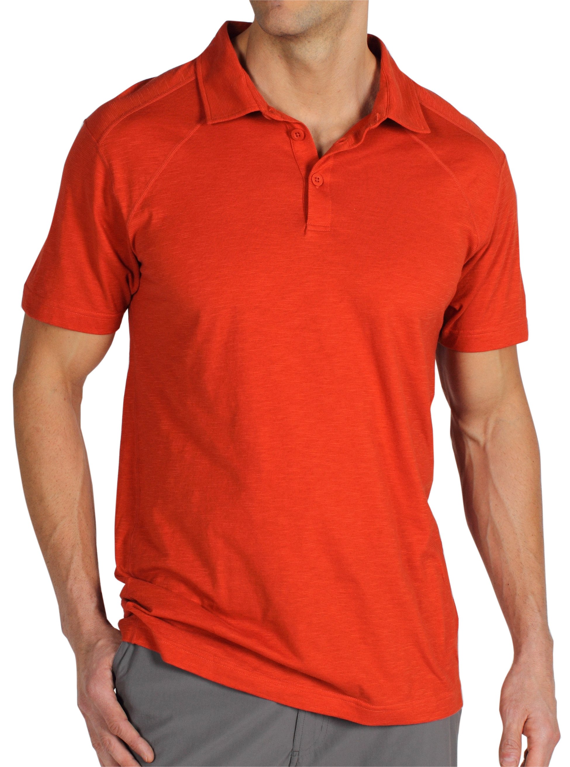 The ExO Dri Carbonite Polo is designed for active performance with Cocona® ...