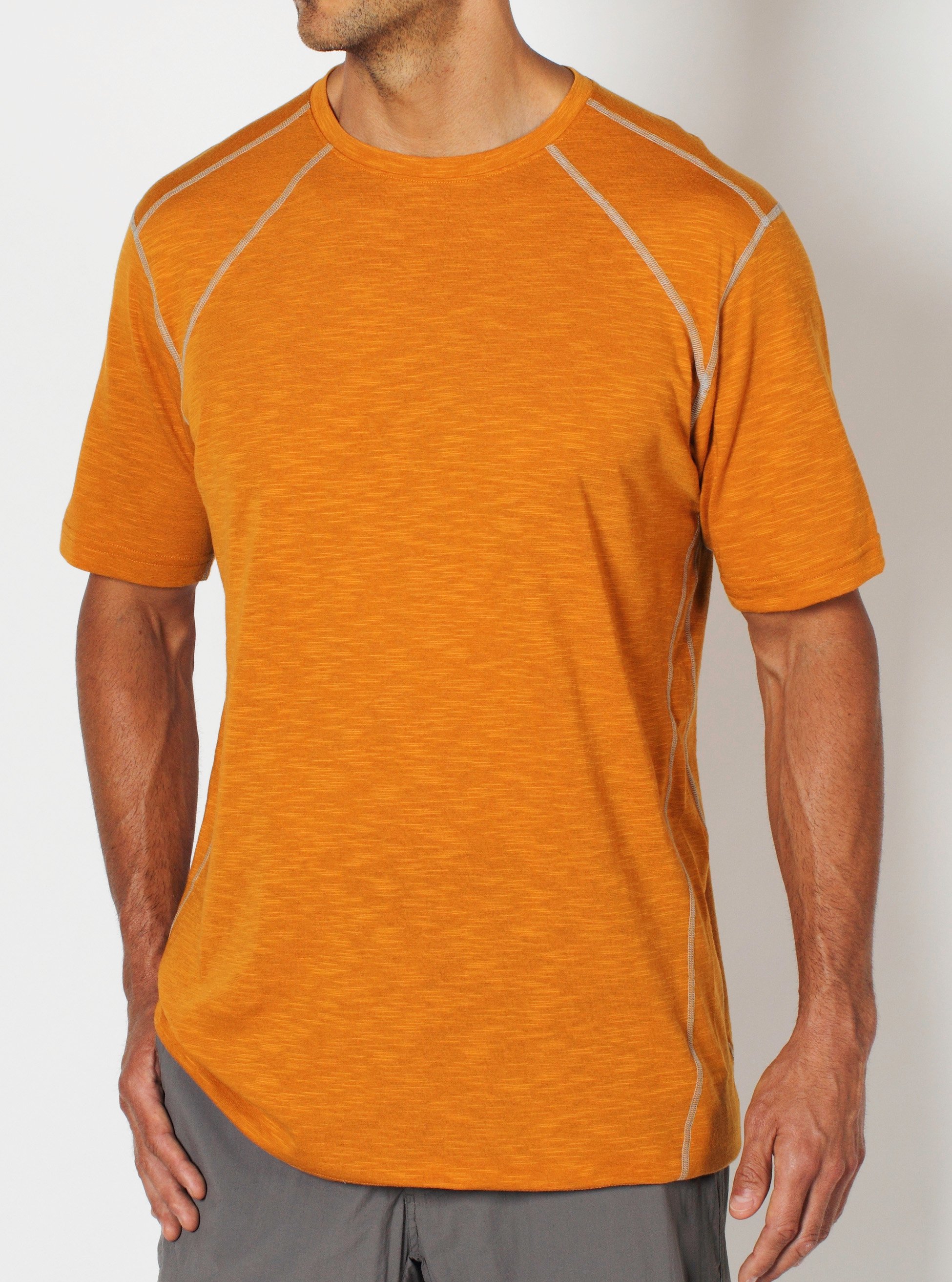 The JavaTech Tee, designed for active performance, features S. Café® ...