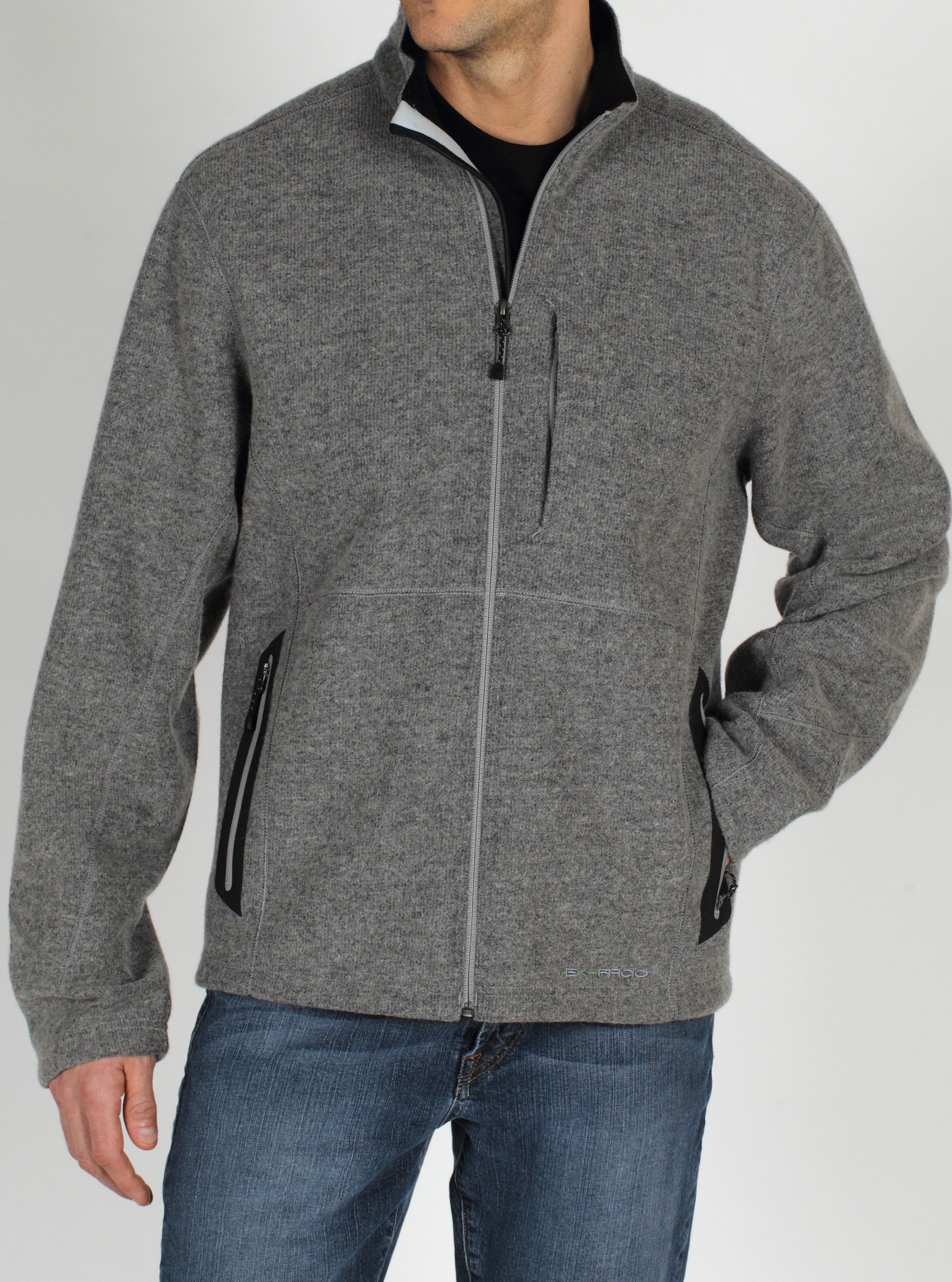 The Consolo Fleece Jacket is constructed from a wool blend for the perfect ...