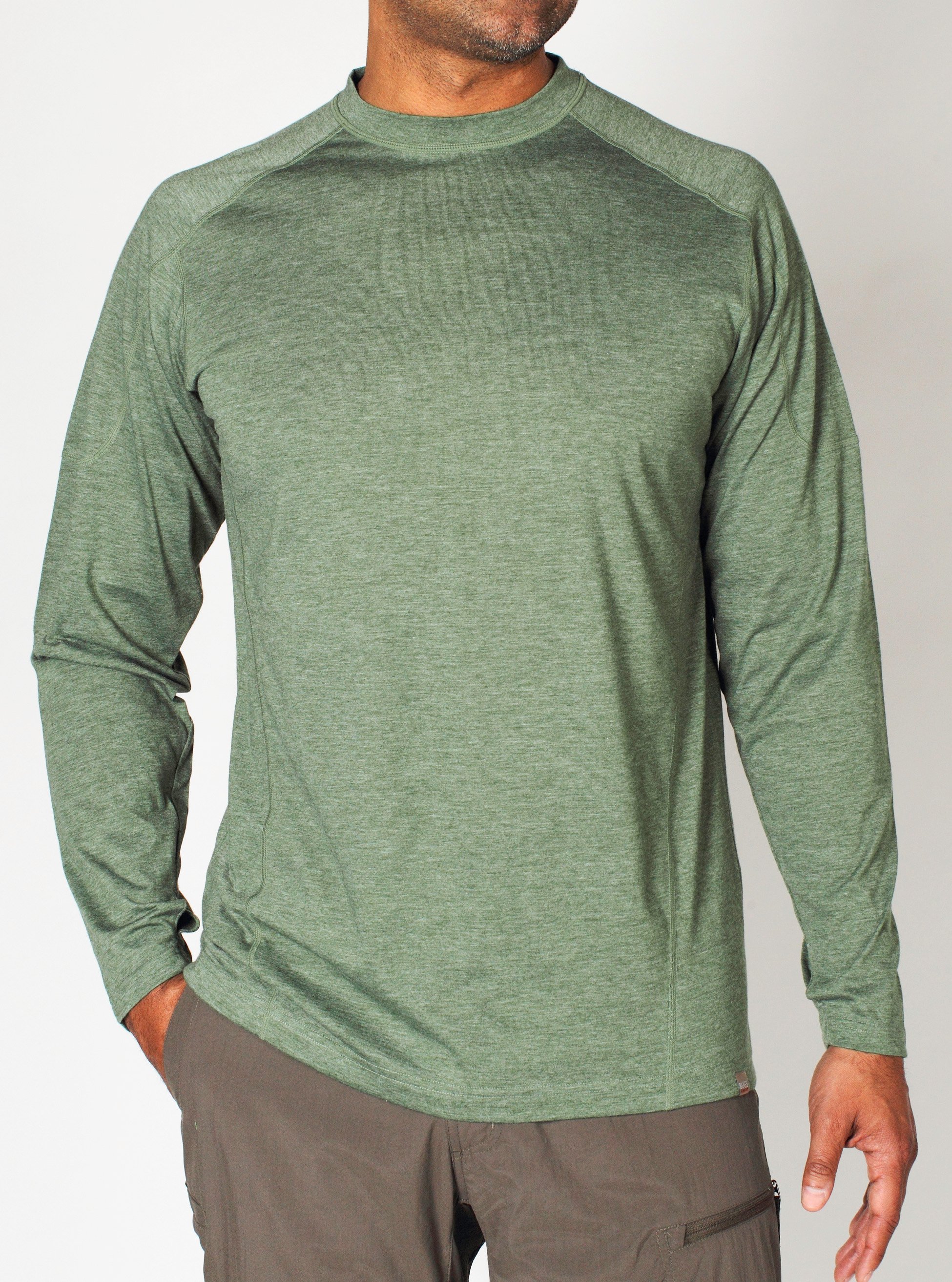 The long-sleeve SecuriTee is Insect Shield® Repellent Apparel from ExOfficio,...