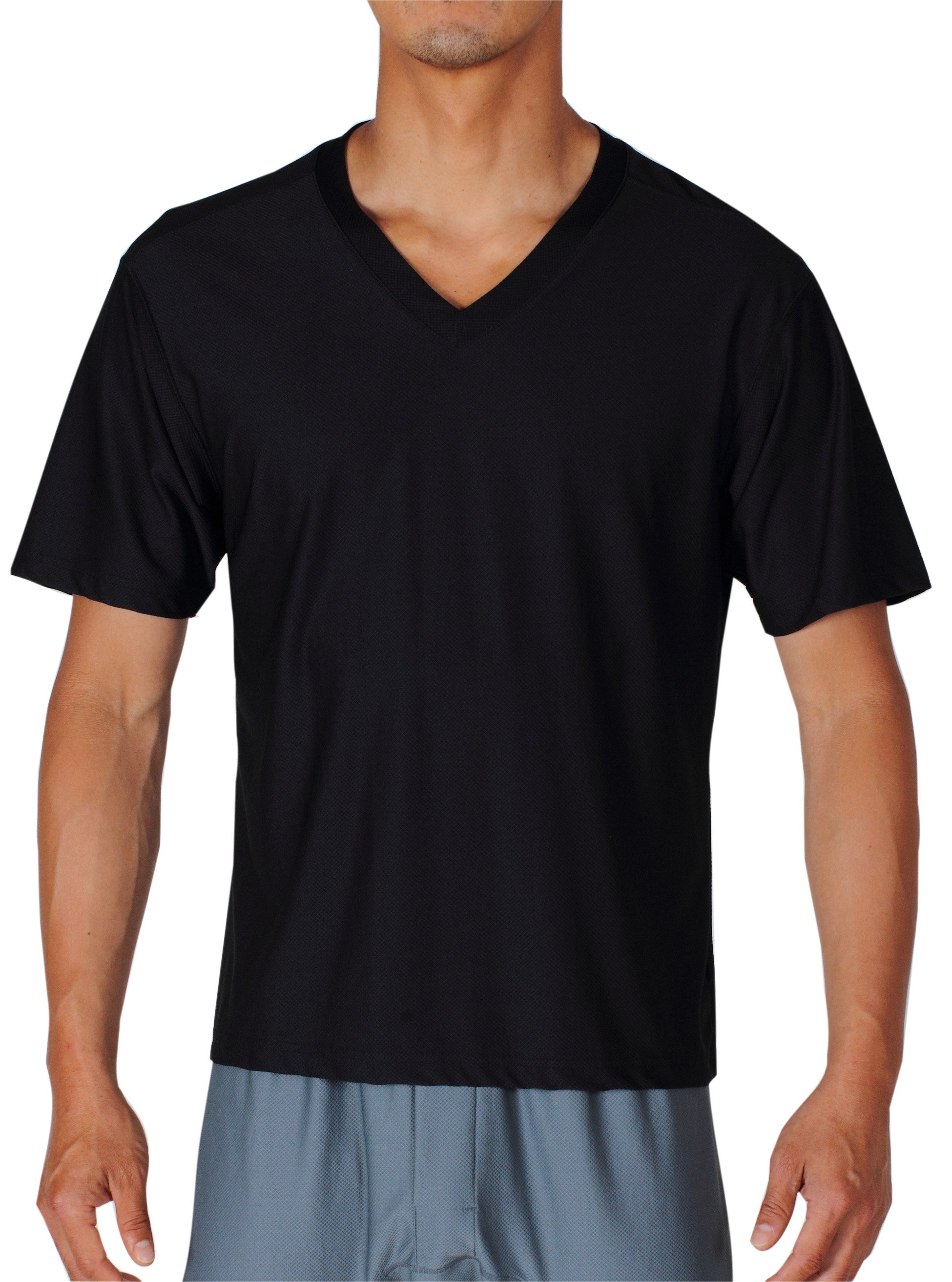 Men's Give-N-Go® V-Neck Short-Sleeve Tee