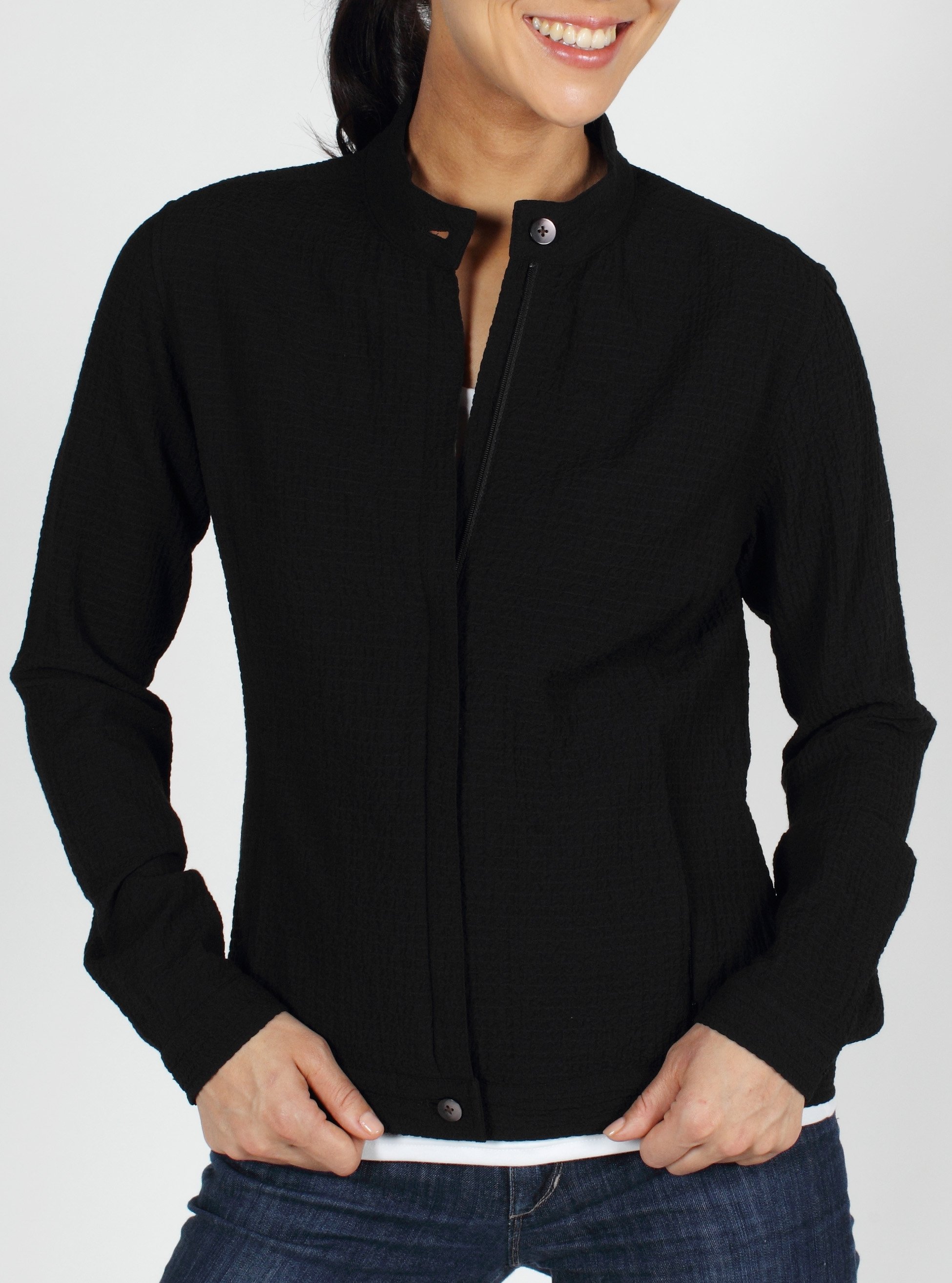 Throw the Savvy Zippy on whenever you need another layer. This versatile ...