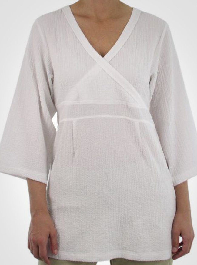 This wrinkle-free wonder has a romantic silhouette and is made of stretch ...