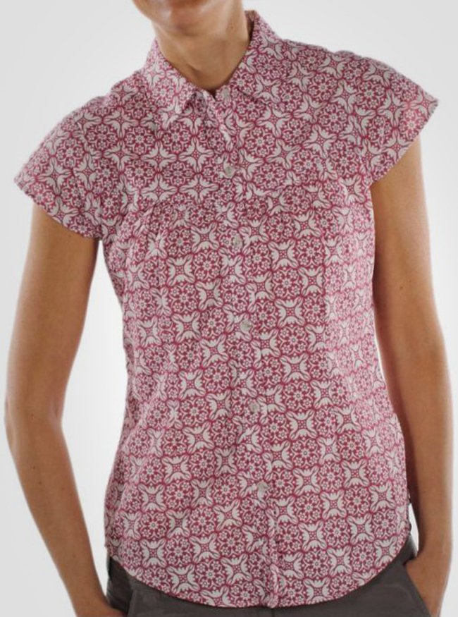 Women's Next-to-Nothing Hanja™ Cap-Sleeve Shirt