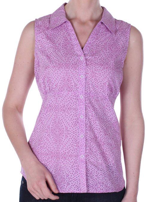 Beat the heat in the airy Next-to-Nothing Sleeveless Shirt. The lightweight, ...