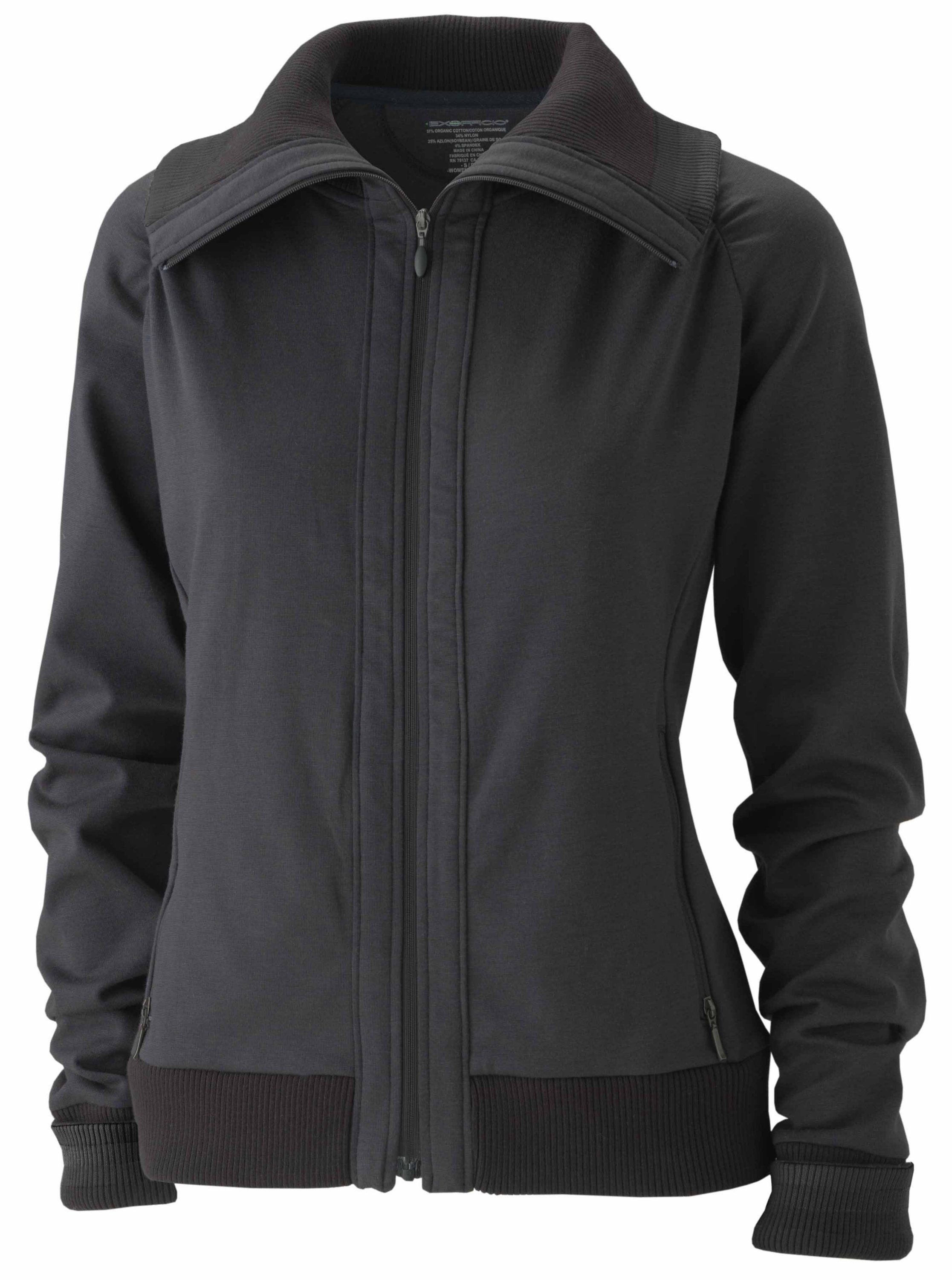 Layer it up. This eco-friendly ExSential Zip-up is just the thing, over ...