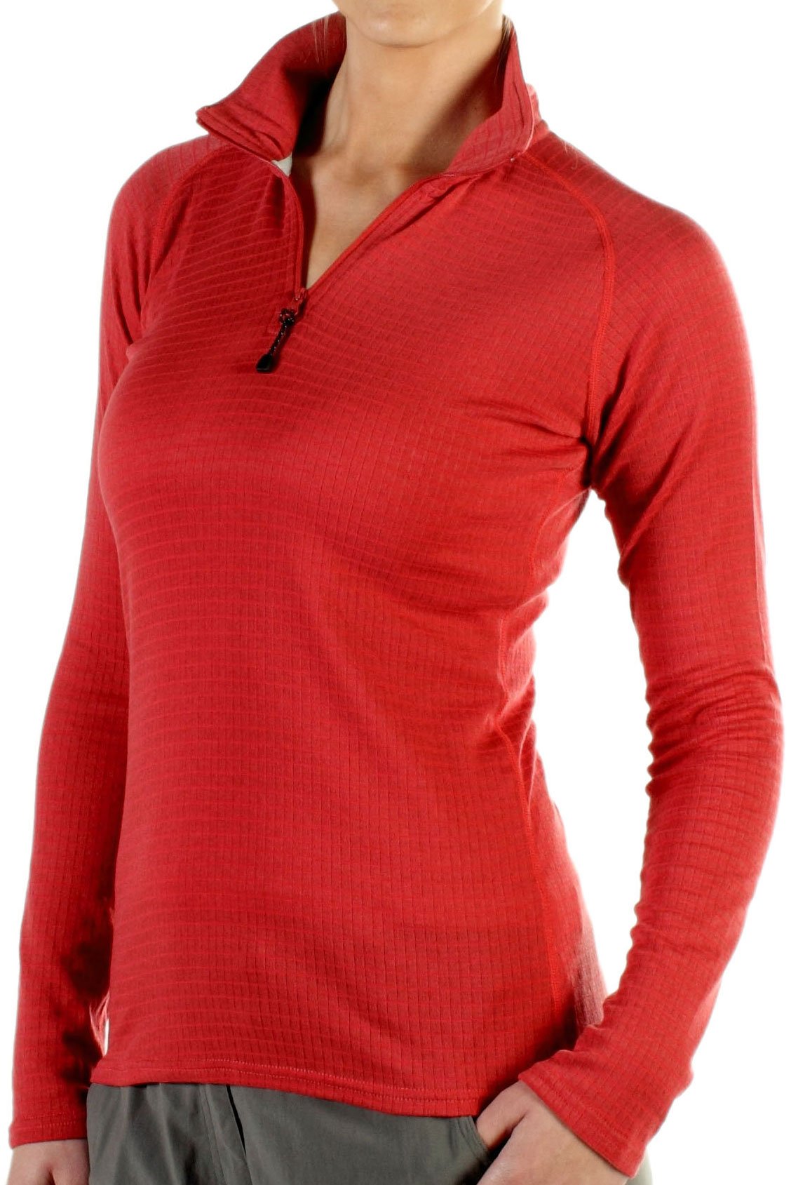 The ExO Dri Lattice 1/4 Zip is a performance shirt with a stylish look, and ...