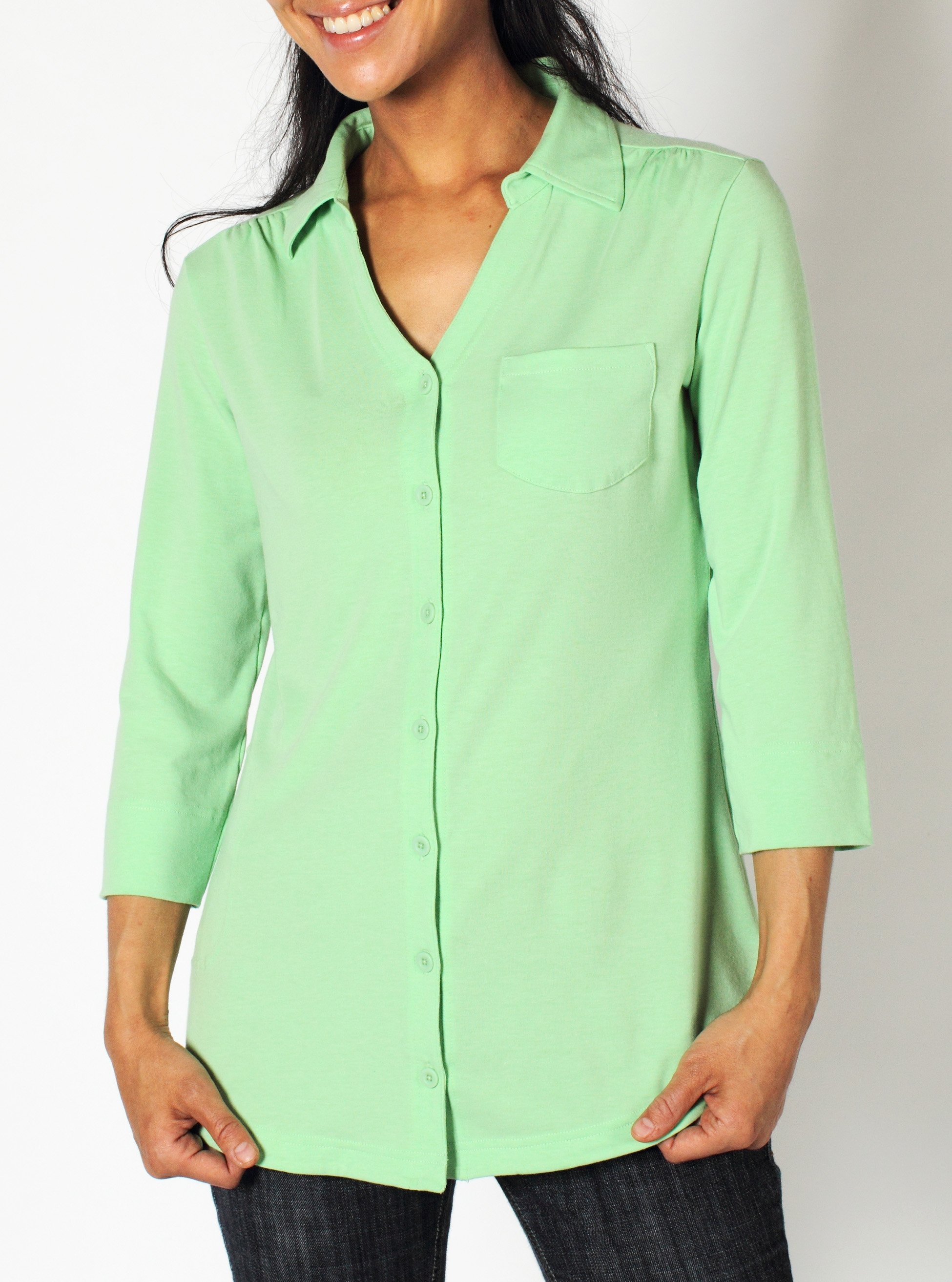 The Go-To Shirtigan, crafted from dri release ® performance fabric is quick ...