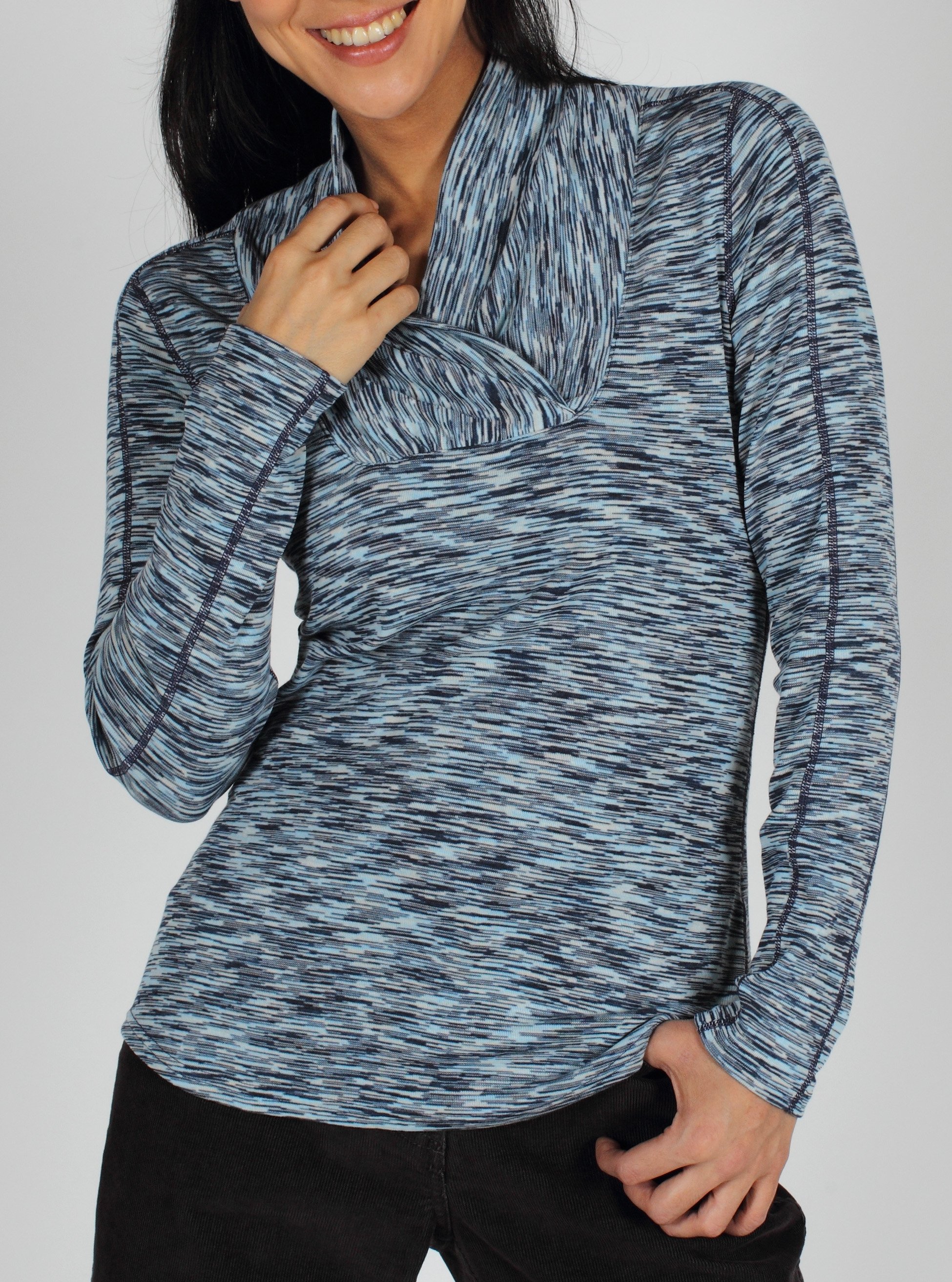 The Chica Cool Shawl Collar is the perfect lightweight layer for cool days. ...