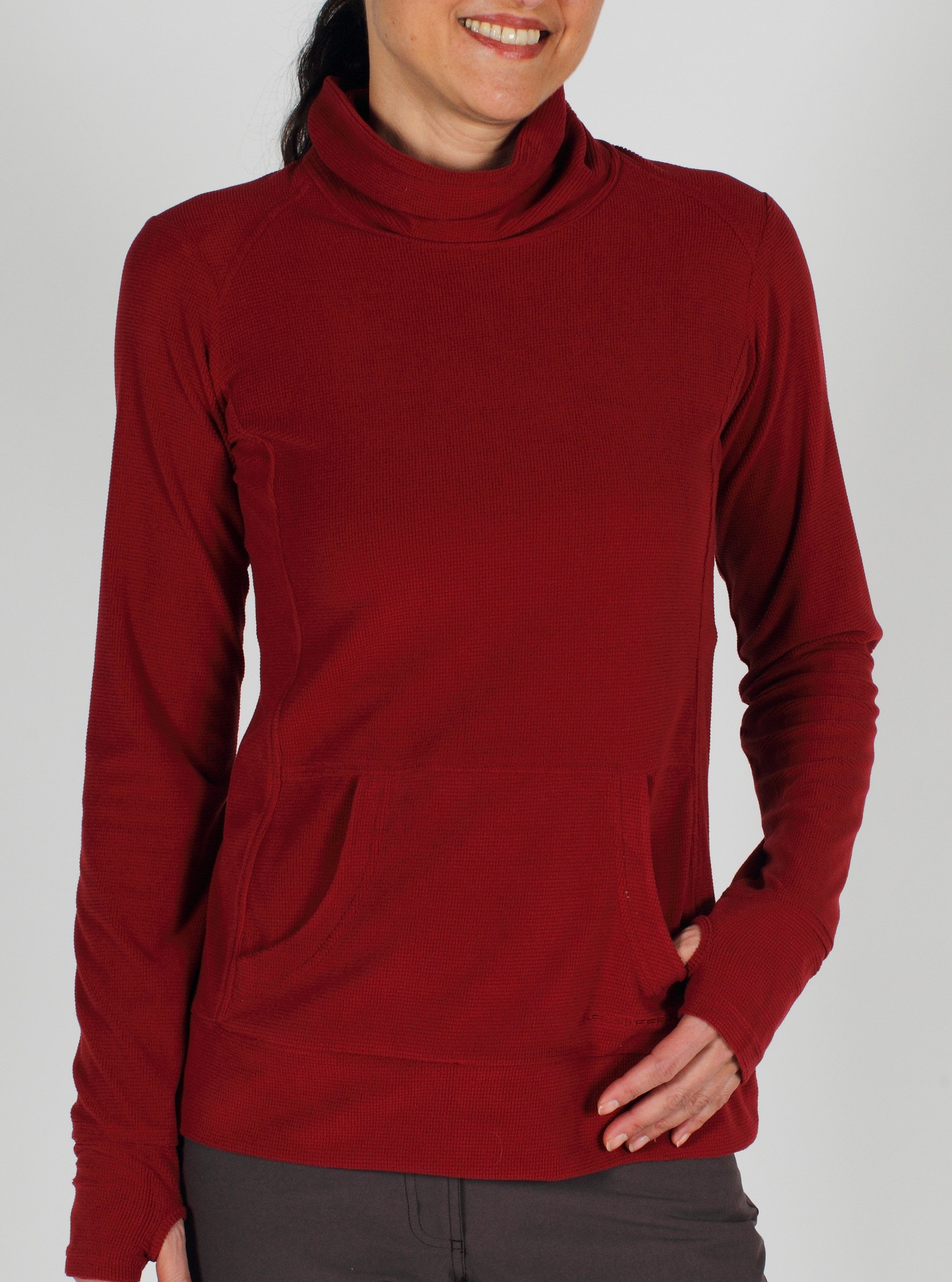 Snuggle up in the cozy Jandiggity Fleece Pullover This lightweight layer will...
