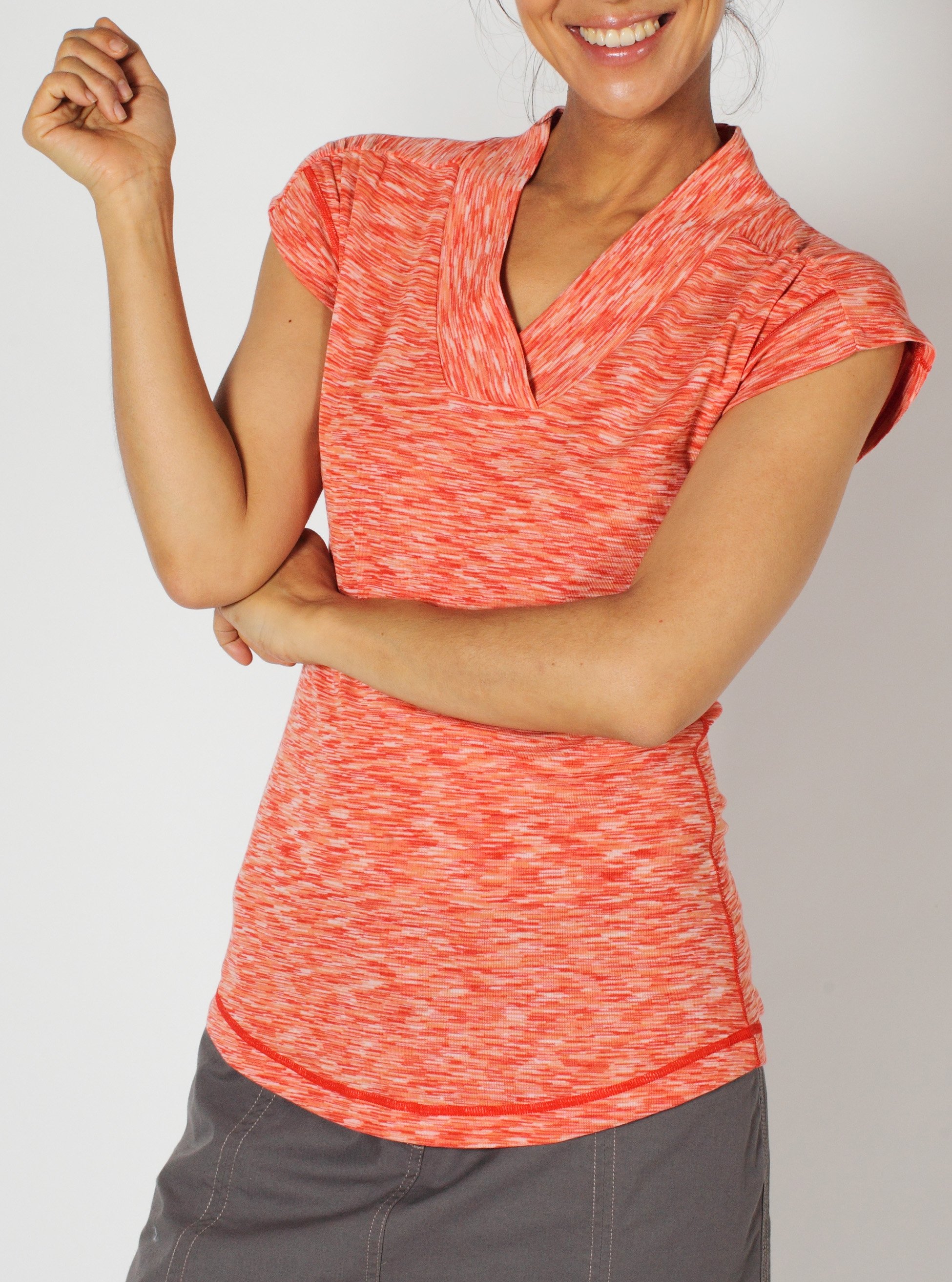 When you need a top that’s cute and functional, put on the Chica Cool V. The ...