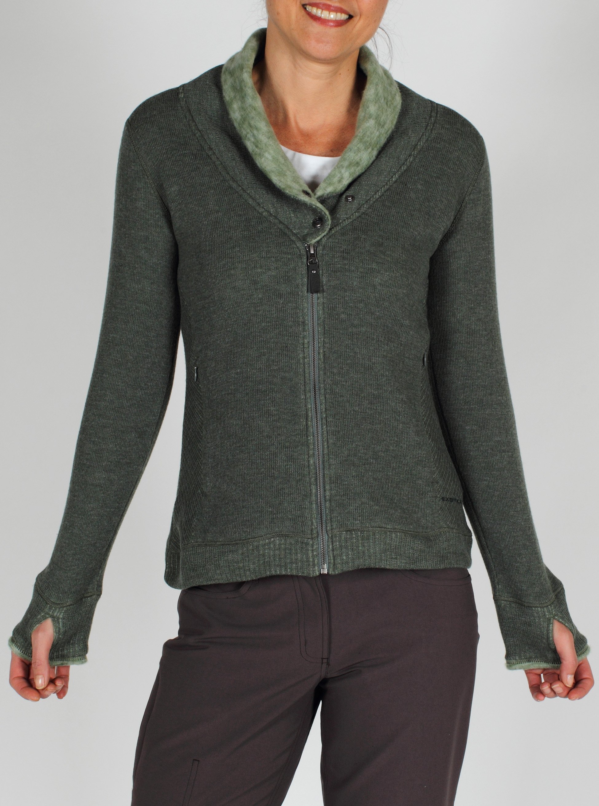 The Roughian Sweater redefines functional fashion. Pieced construction, ...