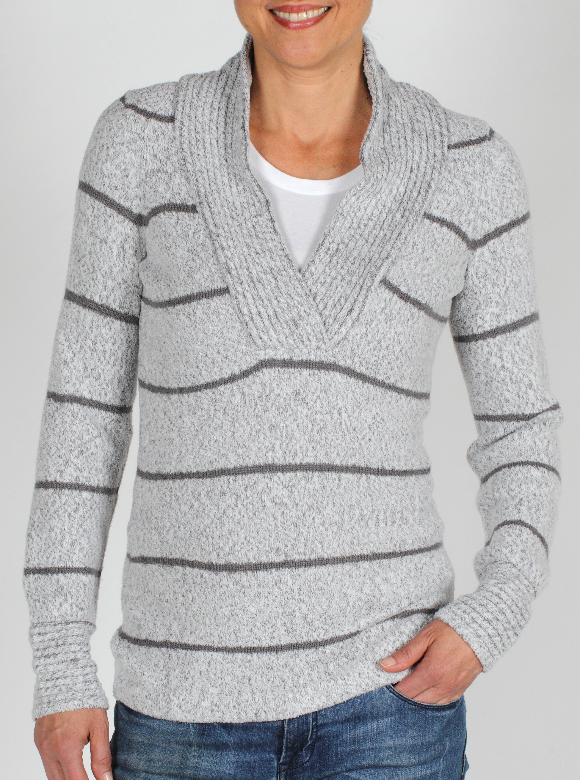 You'll never get caught out in the cold with the Vona Shawl Collar. This ...