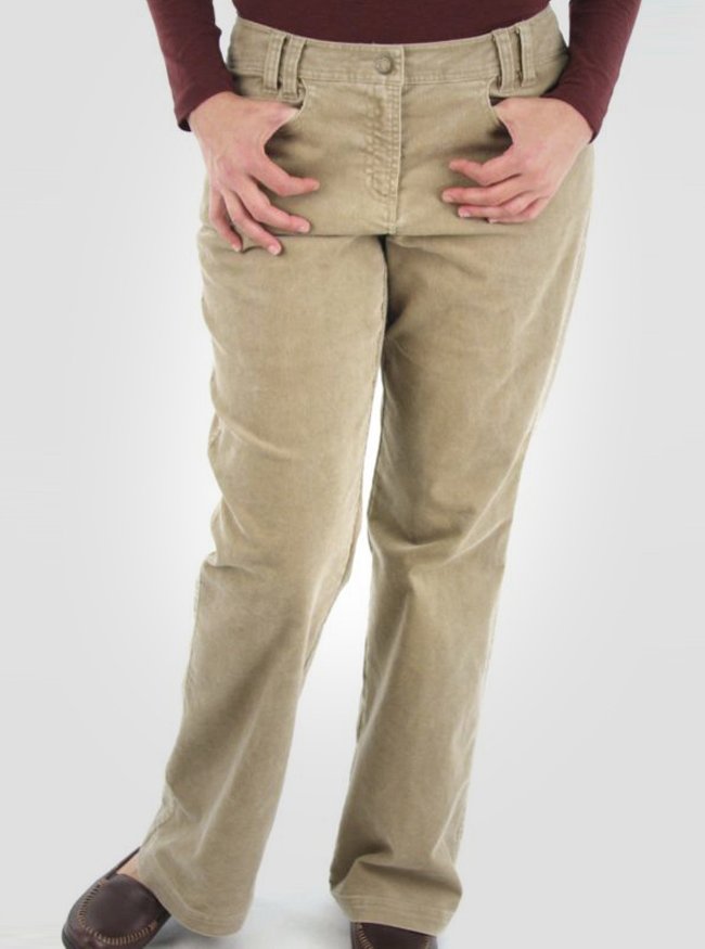 These pants are engineered with a soft poly-blend corduroy that dries quickly...