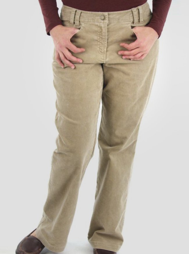 These pants are engineered with a soft poly-blend corduroy that dries quickly...