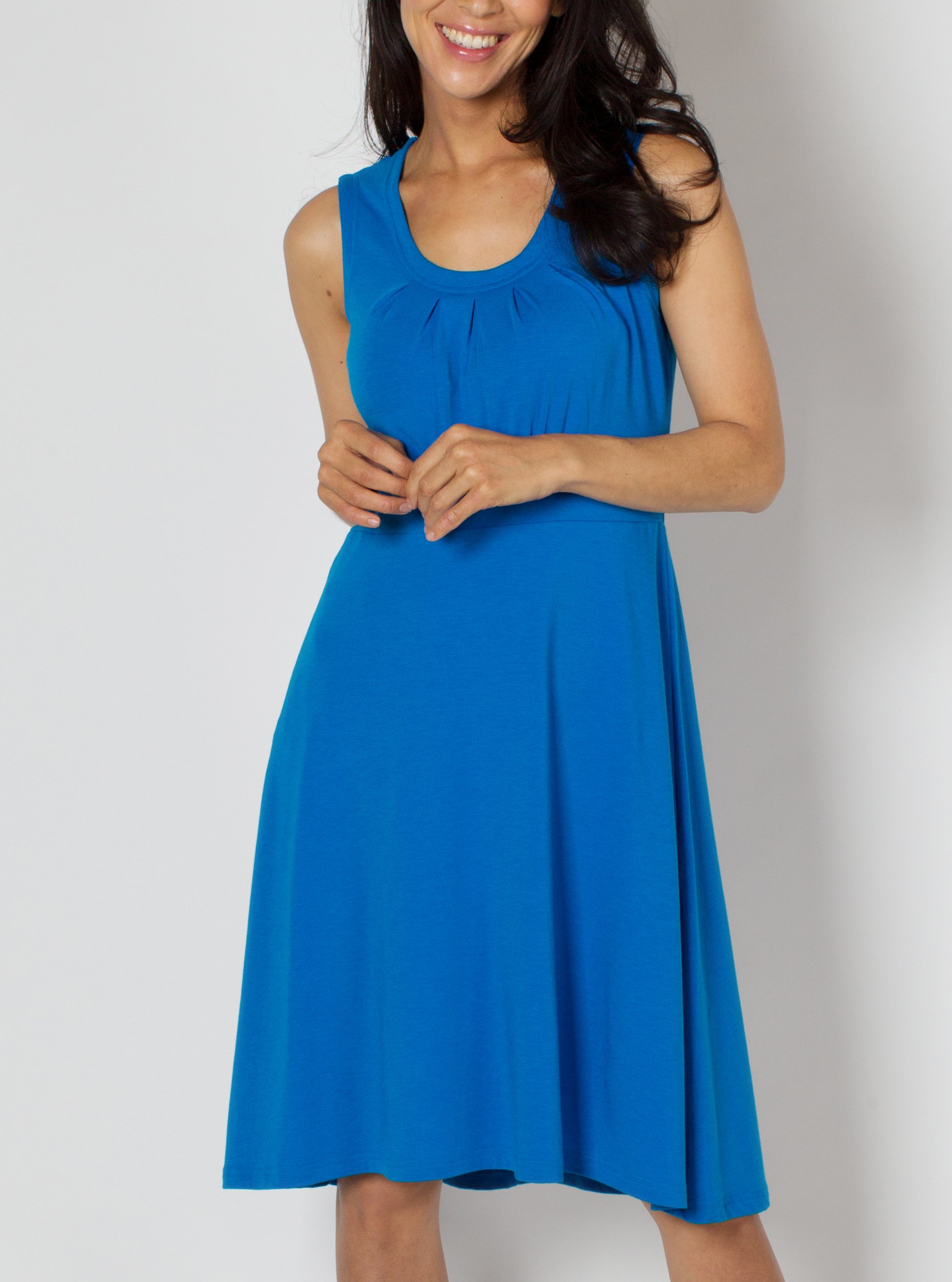 The Go-To Tank Dress, crafted from dri release ® performance fabric, will ...