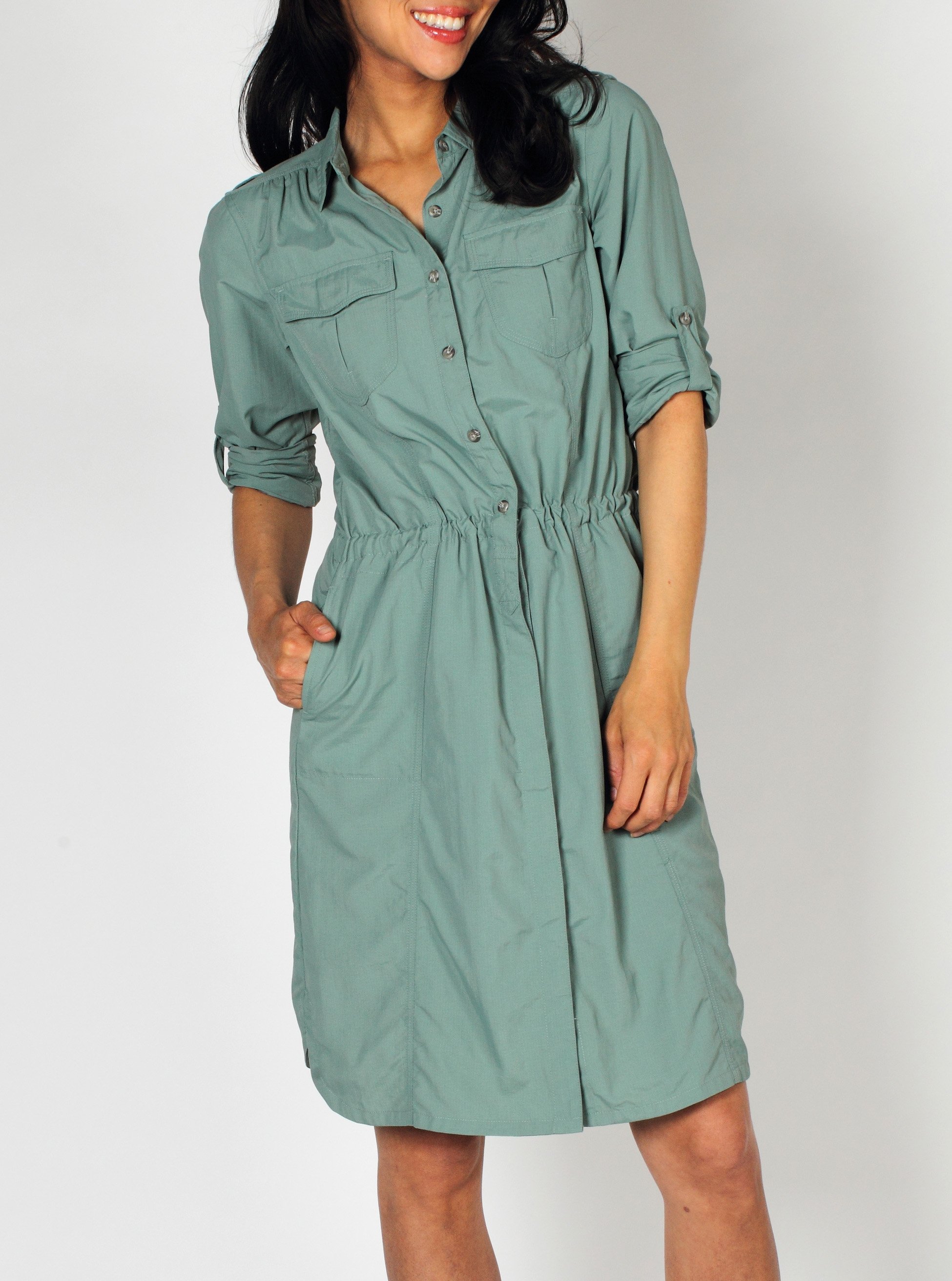The GeoTrek’r Dress will take you around the world with a classic look and ...
