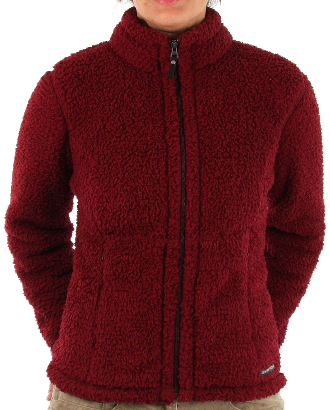 This cozy fleece Sheeba Jacket is a fantastic lounge around layer.