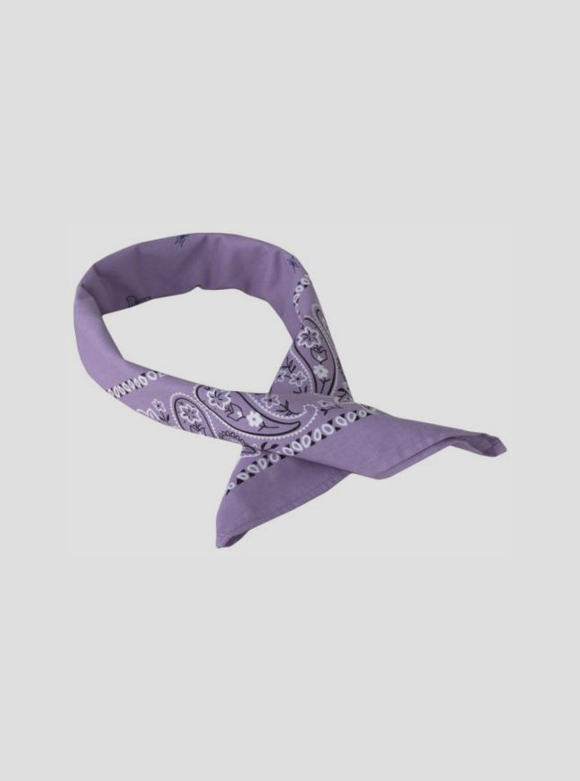 The BugsAway Paisley Bandana can be worn a variety of ways for versatile ...