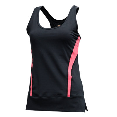 color blocked racerback tank