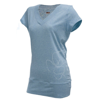 heathered cap sleeve top