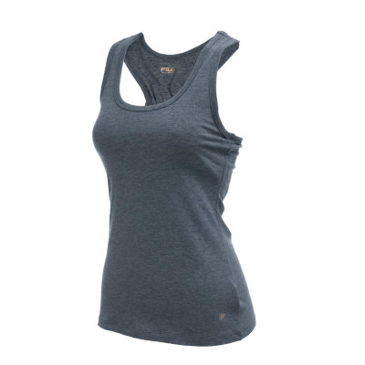 heathered racerback tank