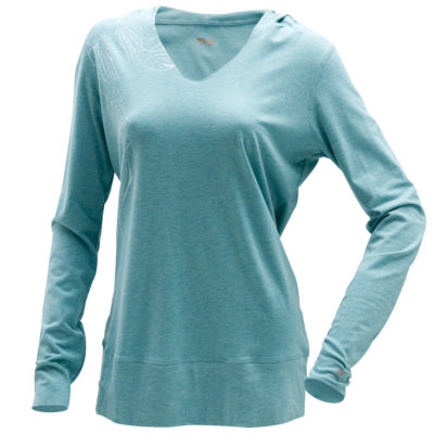 heathered hoody