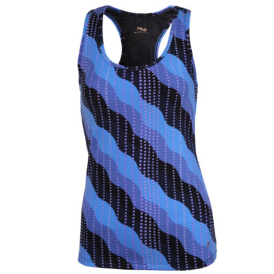 printed racerback tank