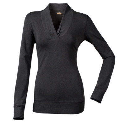 Shawl collar top