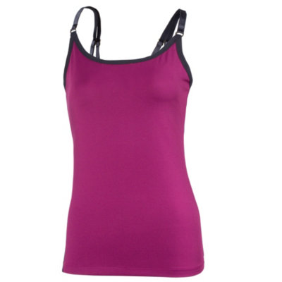 Peached poly cami tank