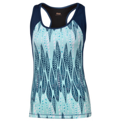Wheat print racerback tank