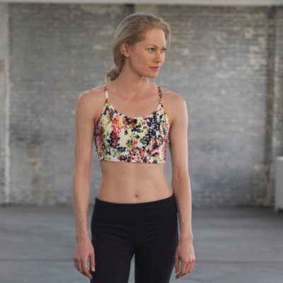 Floral Printed Bra