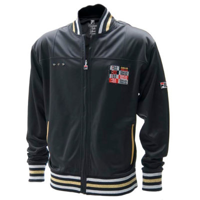 italia stripe sleeve jacket