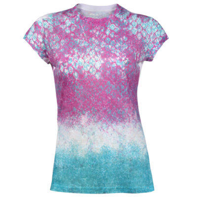Snake skin print t-shirt