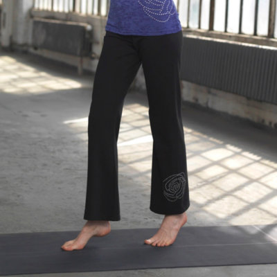 Rose stud pant