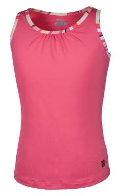 girls solid tank