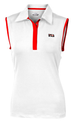 heritage sleeveless polo