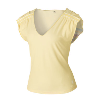 collezione printed cap sleeve tee