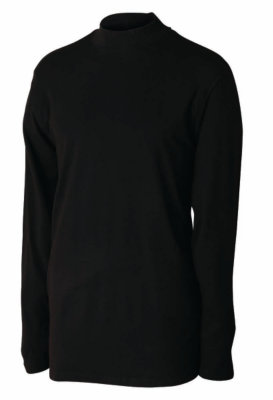 long sleeve mock