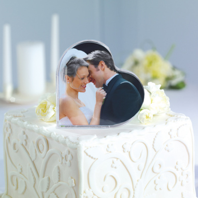 Heart Frame Cake Top