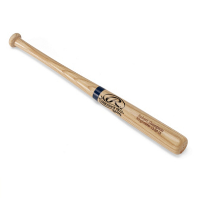 Personalized Rawlings Mini Baseball Bat for Ring Bearer