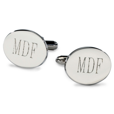 Sophisticated Oval Cufflinks