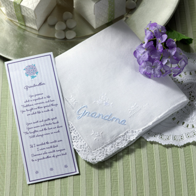 Grandmother's Handkerchief and Bookmark Set