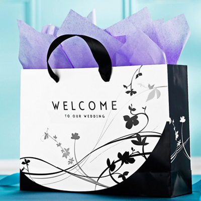 Floral Wedding Welcome Bags