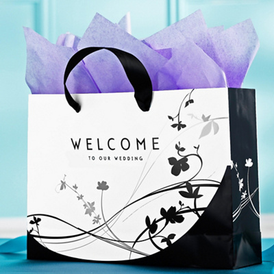 Bags Gift on Floral Wedding Welcome Bags   Wedding Guest Bags