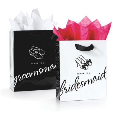 Thank You Gift Bags for Your Attendants' Gifts
