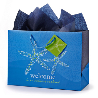 Starfish Duo Wedding Weekend Gift Bag Set