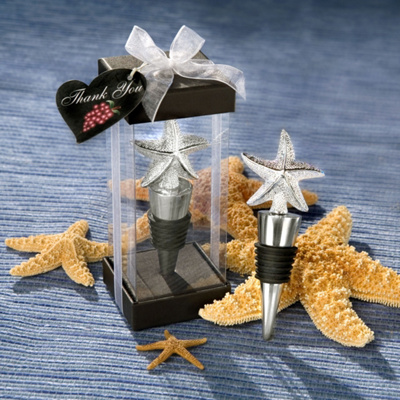 Starfish Bottle Stopper Favor